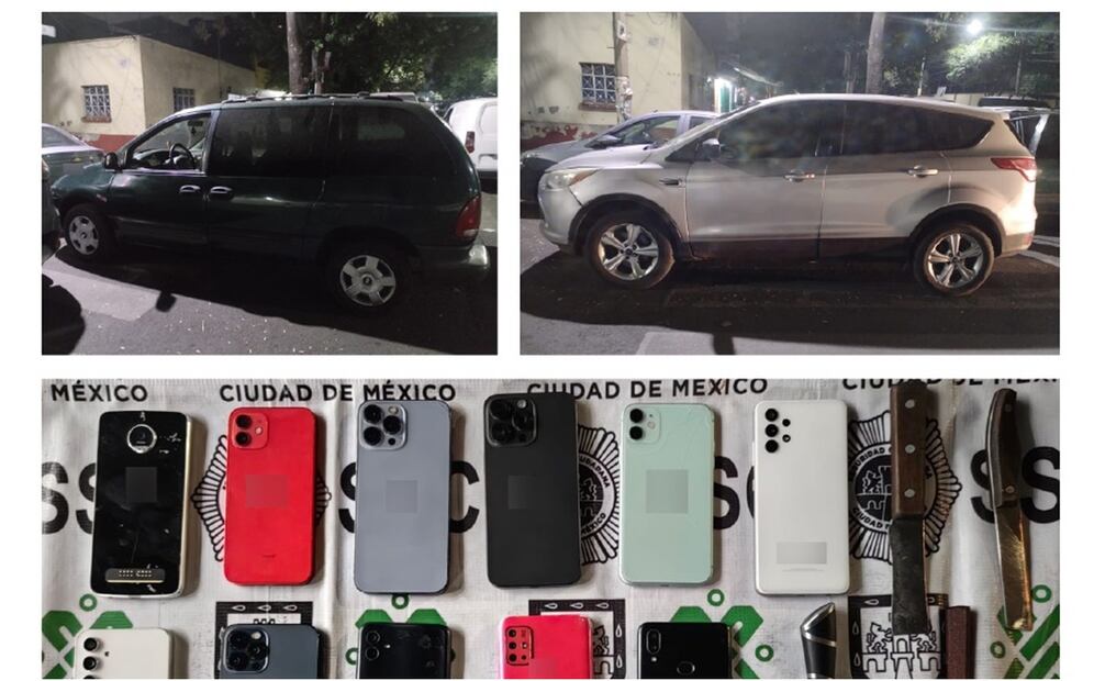 Detienen a siete hombres en el municipio de Tecámac. Foto: Especial