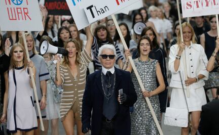 Estos son los más increíbles escenarios de los desfiles de Chanel