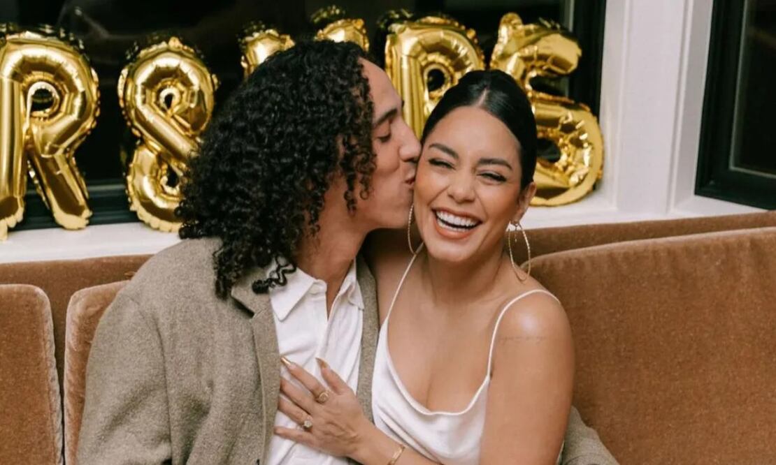 Vanessa Hudgens y Cole Tucker. Foto: Instagram