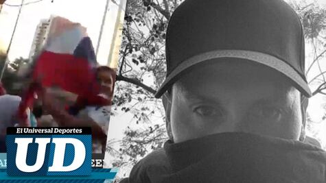 Nico Castillo acude a las manifestaciones en Chile