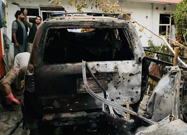 Talibanes confirman ataque de Estados Unidos; hay 6 muertos