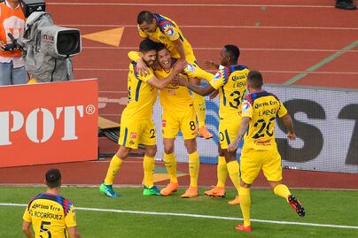América, con pie y medio en semis tras golear a Pumas