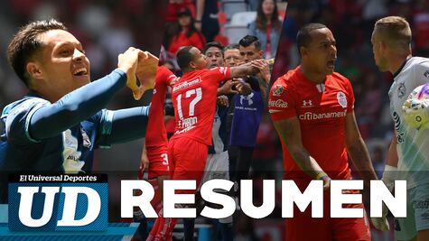 Resumen: Toluca 1-1 Puebla, Apertura 2019 - J13