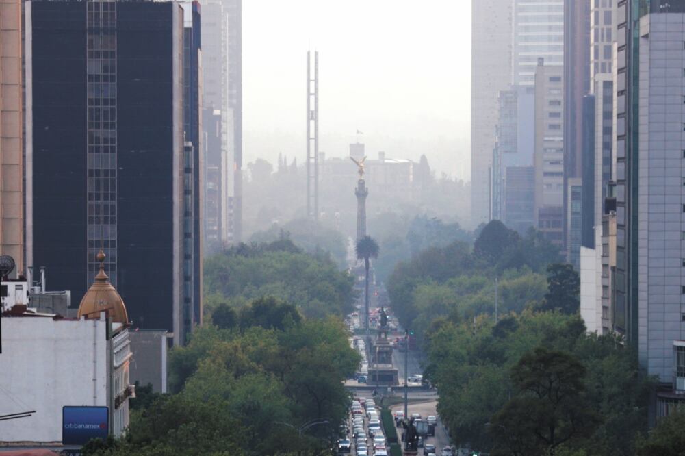 Con la de hoy, suman cuatro contingencias ambientales decretadas en el Valle de México en lo que va del año. / DIEGO SIMÓN SÁNCHEZ. EL UNIVERSAL