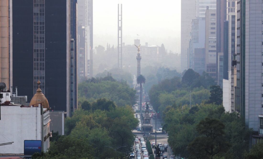 Con la de hoy, suman cuatro contingencias ambientales decretadas en el Valle de México en lo que va del año. / DIEGO SIMÓN SÁNCHEZ. EL UNIVERSAL