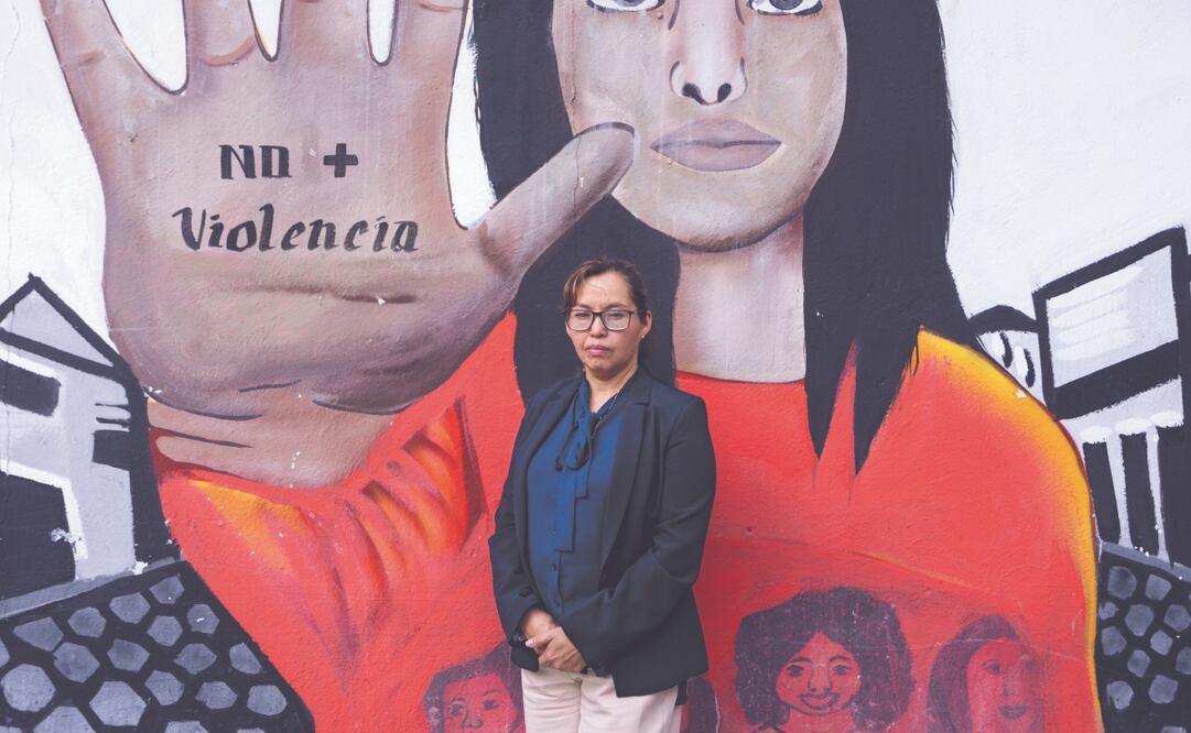 Wendy Vázquez logró que se ratificara la sentencia en contra del feminicida de la joven Luz Adriana, siete años después del crimen. Foto: de Hugo Salvador. El Universal