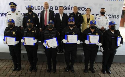Alcaldía Coyoacán entrega 81 reconocimientos a policías capacitados contra violencia de género