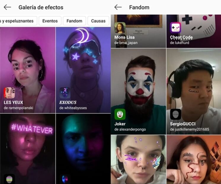 Cómo usar el filtro del Joker en Instagram