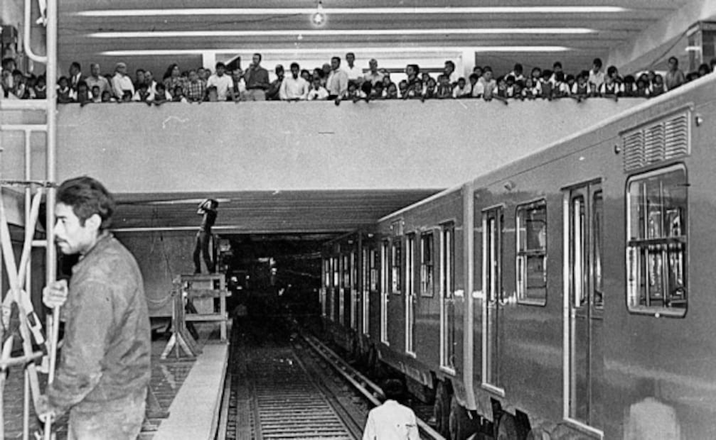El Metro llegó a revolucionar la movilidad en la CDMX, así era la Línea 1 hace más de 50 años