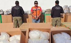Aseguran cerca de dos toneladas de droga ocultas en empaques de dulces en Tabasco; decomiso equivale a 25 millones de pesos