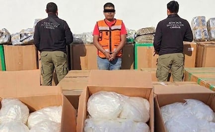 Aseguran cerca de dos toneladas de droga ocultas en empaques de dulces en Tabasco; decomiso equivale a 25 millones de pesos