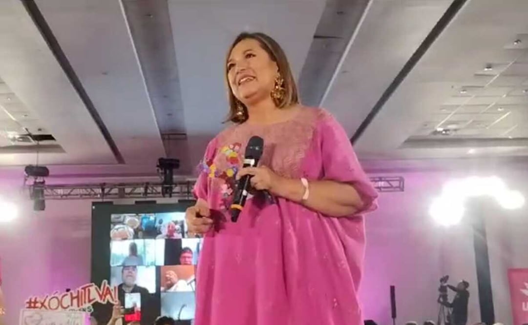 La senadora panista aseguró que PAN, PRI y PRD trabajan junto con la sociedad civil para ganar los comicios de 2024. Foto: captura de pantalla