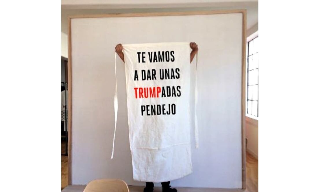 El grupo que marchará junto con Carla Fernández usará prendas con frases como “Mine is not for grabbing” (“La mía no es para agarrarse”) o “We are all mexicans today” (“Todos somos mexicanos hoy”) (CORTESÍA CARLA FERNANDEZ)