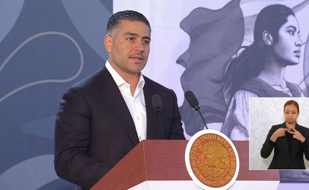 Omar García Harfuch, secretario de Seguridad y Protección Ciudadana. Foto: captura de pantalla