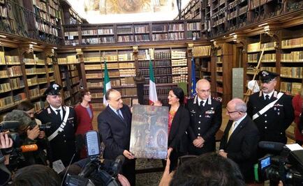 Italia devuelve a México 596 exvotos que fueron sustraídos ilegalmente