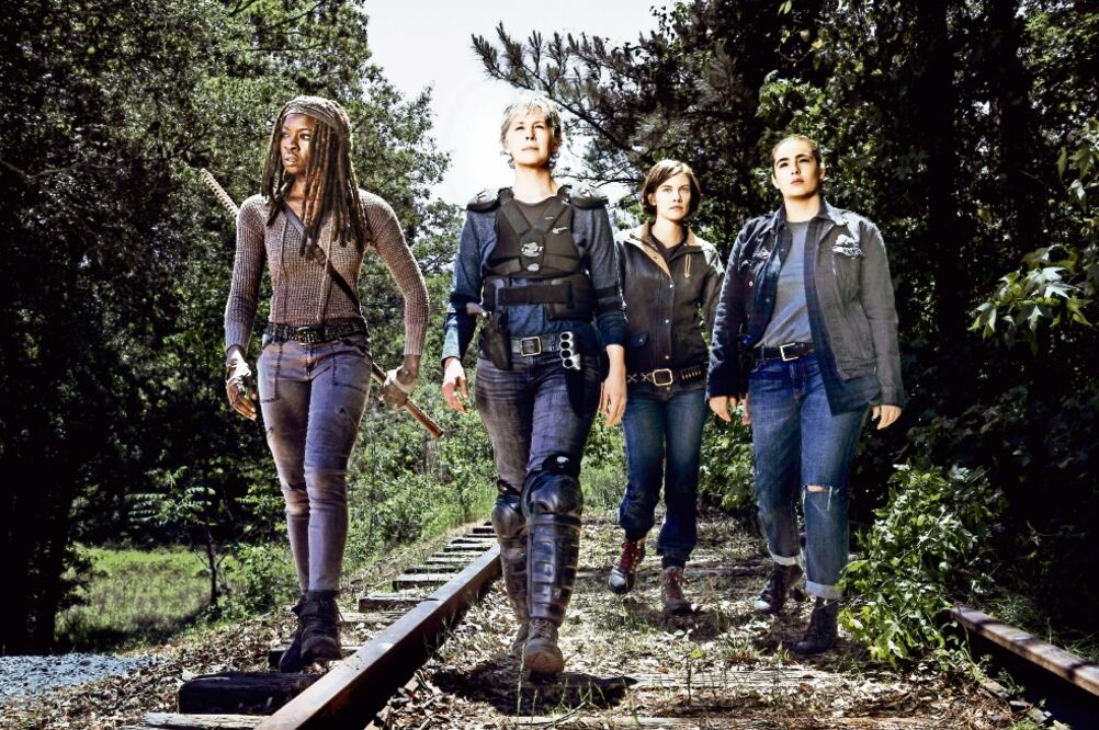 Danai Gurira, Melissa McBride, Lauren Cohan y Alanna Masterson forman parte de la nueva temporada. (FOTOS: FOX)