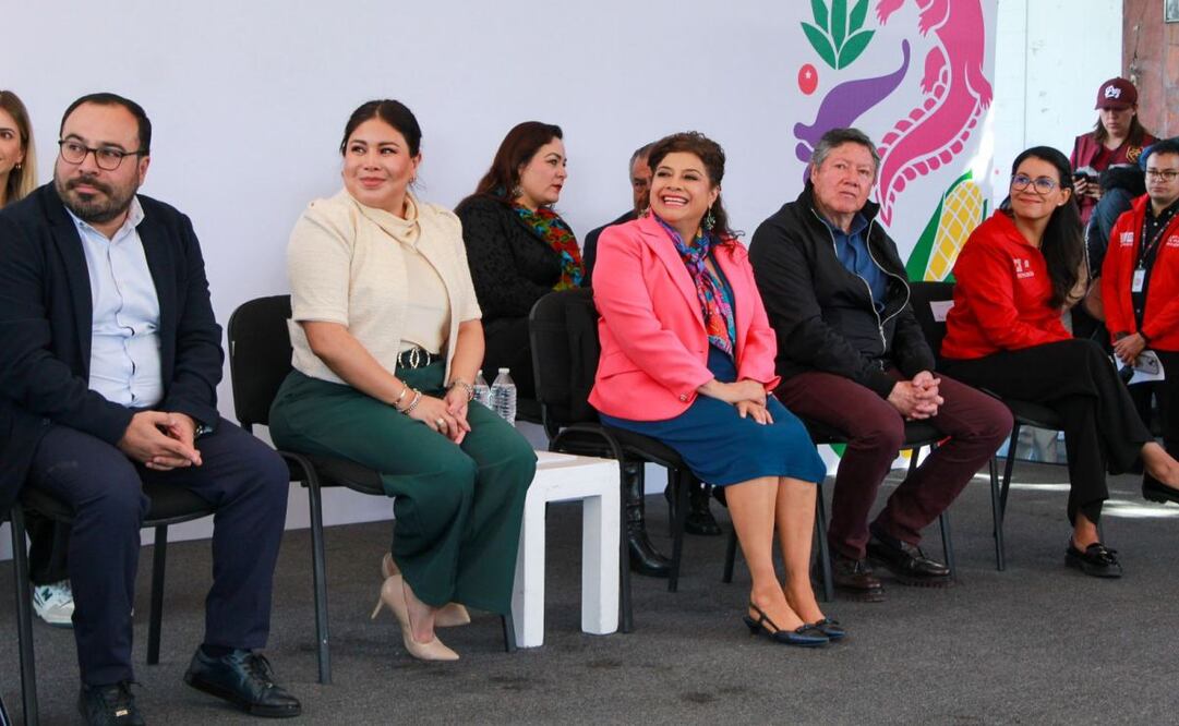Clara Brugada anuncia nuevos proyectos en la colonia Agrícola Pantitlán, de la alcaldía Iztacalco (29/01/2025). Foto: Especial
