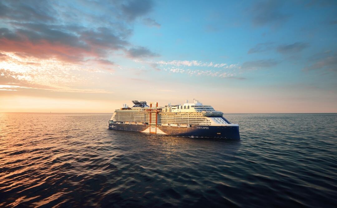 El barco mide 306 metros de largo y tiene capacidad para 2 mil 910 huéspedes. Foto: Celebrity Cruises