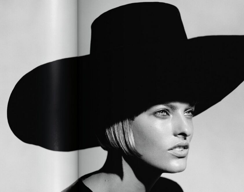 Sin duda una colaboración que describe la cercana relación de Lindbergh con la casa de moda Dior Foto: Cortesía