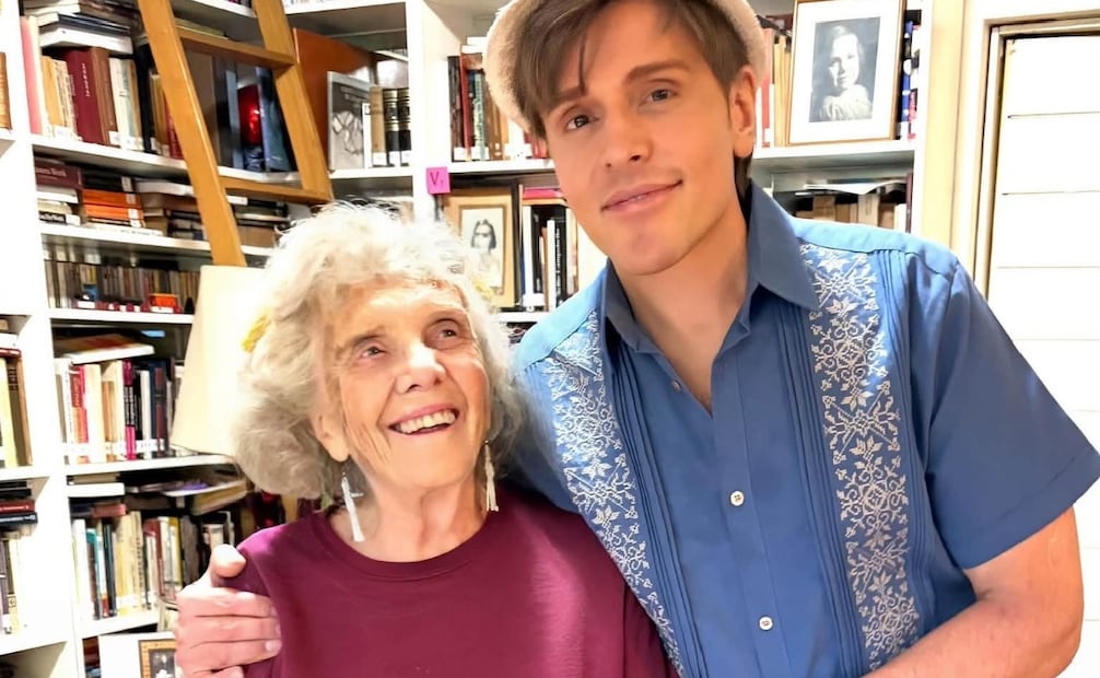 El actor fue entrevistado por la mismísima Elena Poniatowska. Foto: Especial.