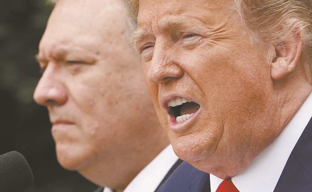 El presidente saliente Donald Trump, en Washington. Foto: ARCHIVO AFP