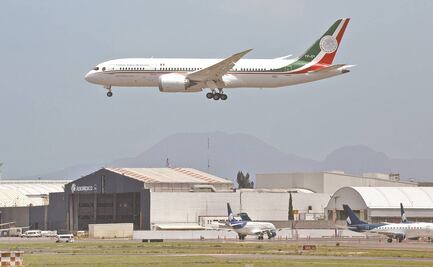 22 millones de pesos después regresa el avión presidencial