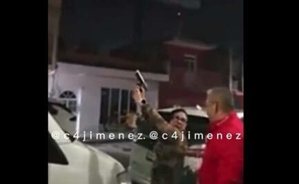 VIDEO. Captan disparando al aire a familiar de la dueña del restaurante “La Polar”