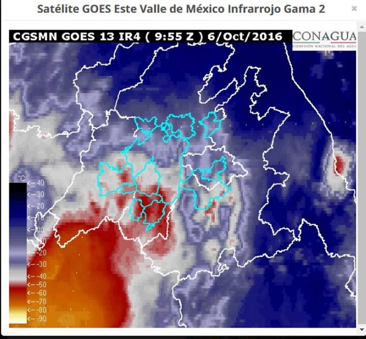 Para la Ciudad de México se espera una temperatura máxima de 25 a 27 grados Celsius y mínima de 13 a 15 grados Celsius (CONAGUA)
