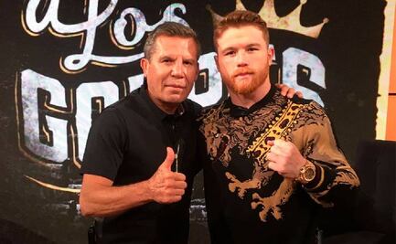 Julio César Chávez defendió al Canelo Álvarez y aseguró que lo critican "por envidia"