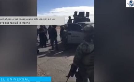 Muestran video de traslado de "El Chapo"