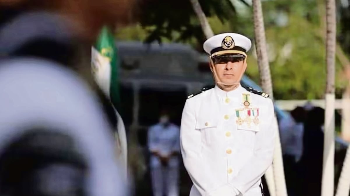 El vicealmirante Manuel Roberto Farías. Foto: Especial