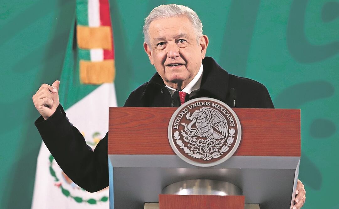 El presidente Andrés Manuel López Obrador aclaró que el recurso que le daría Ha-cienda al INE, en caso de solicitarlo, se puede entregar sin afectar programas sociales. Foto: Berenice Fregoso. EL UNIVERSAL