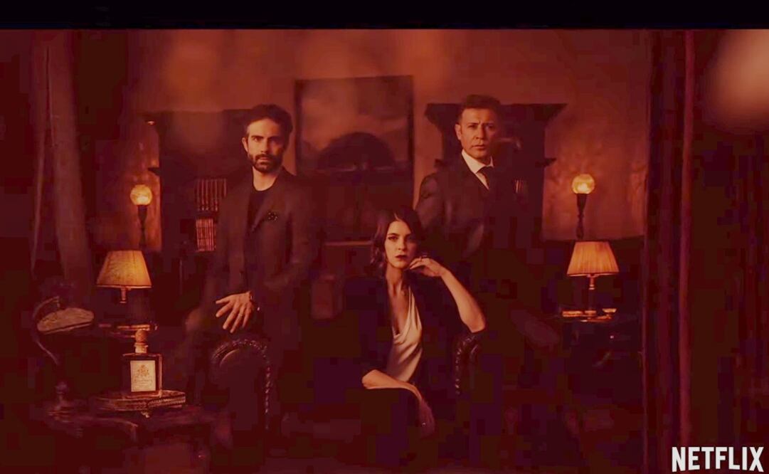 El elenco de "Monarca" lo encabezan Irene Azuela, Juan Manuel Bernal y Osvaldo Benavides. Foto: Captura tráiler