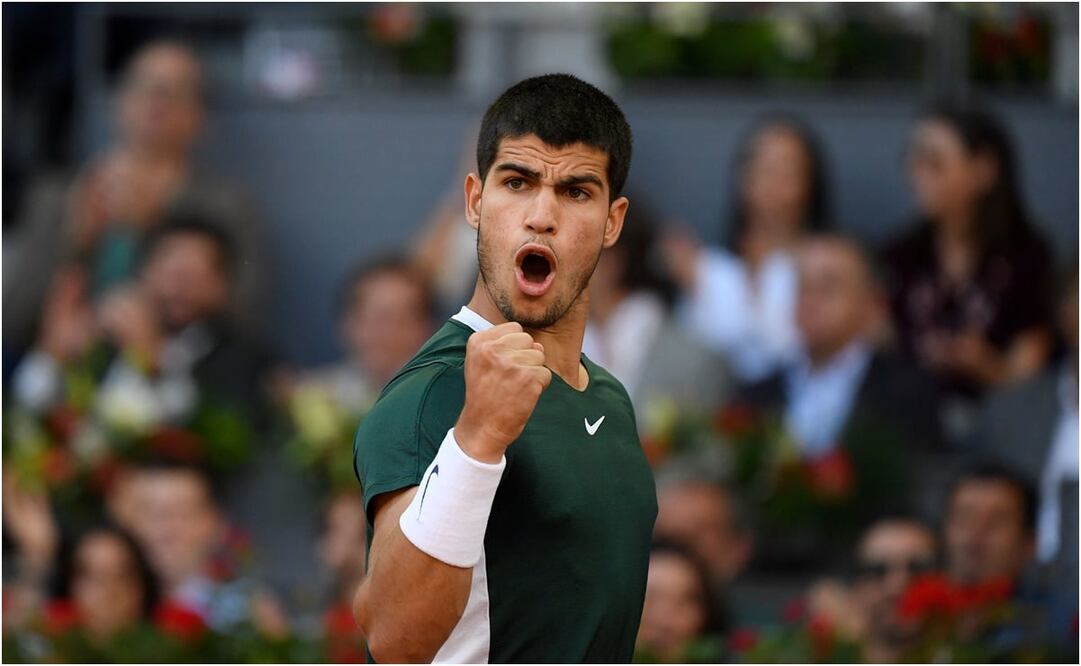 Carlos Alcaraz no le tiene miedo al éxito / FOTO: AFP