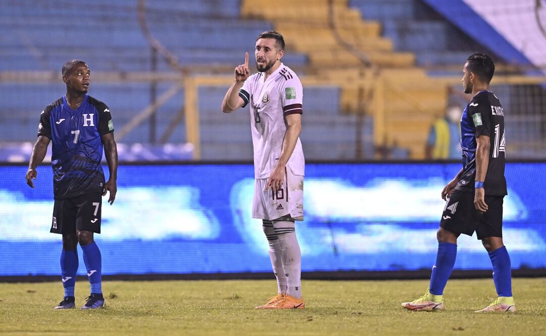 Héctor Herrera fue amonestado ante Honduras - FOTO: Imago7