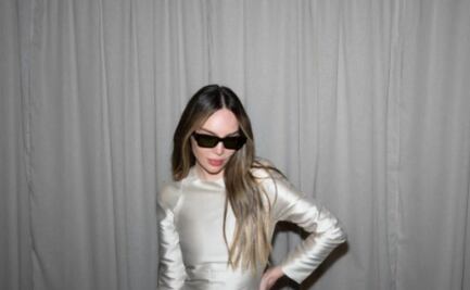 Belinda deslumbra con minivestido blanco de Lorena Saravia x H&M