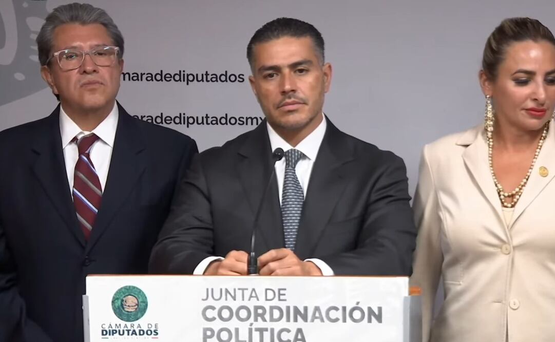 Omar García Harfuch en la Cámara de Diputados. Foto: Especial
