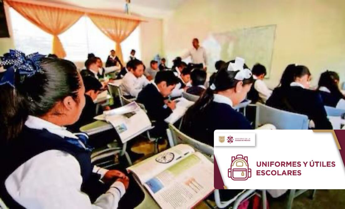 Conoce los requisitos para obtener uniformes y útiles escolares gratis. Foto: Archivo / El Universal