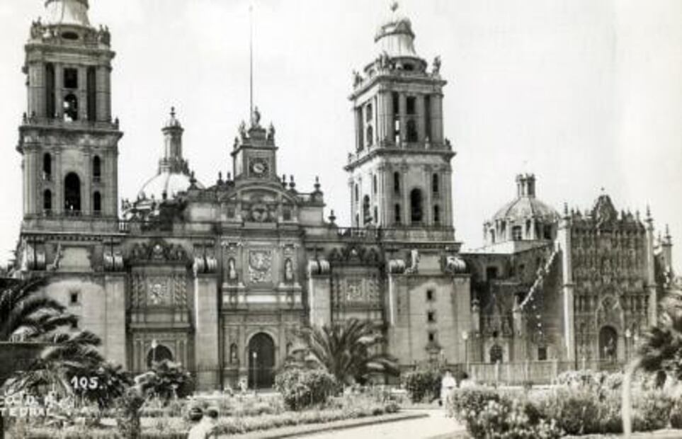 Cuando el Zócalo era un jardín “europeo”