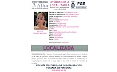 Nicole Pardo Molina "La Nicholette", ya fue localizada, informa Fiscalía de Sinaloa; agradece apoyo ciudadano