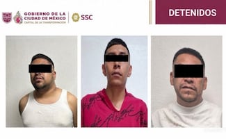 Caen tres hombres ligados a 15 robos a casa habitación en CDMX y Edomex; fueron trasladados al Reclusorio Norte