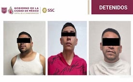 Caen tres hombres ligados a 15 robos a casa habitación en CDMX y Edomex; fueron trasladados al Reclusorio Norte