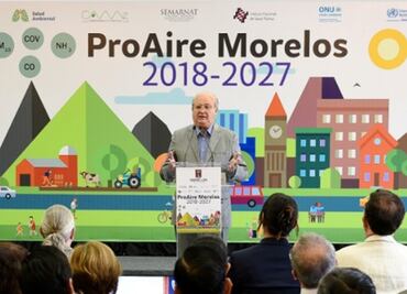Presentan "ProAire", instrumento para revertir deterioro por mala calidad del aire en Morelos