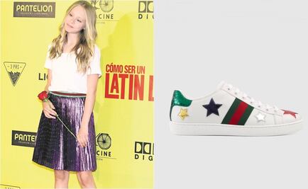 Los tenis Gucci favoritos de Loreto Peralta