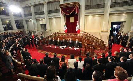 Senado realiza sesión solemne en Palacio Nacional
