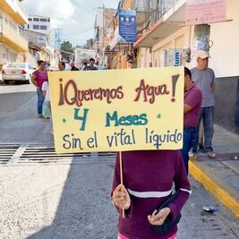 Escala carencia de agua en Chilpancingo