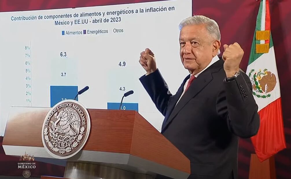 AMLO celebra la soberanía energética. Foto: Captura de pantalla