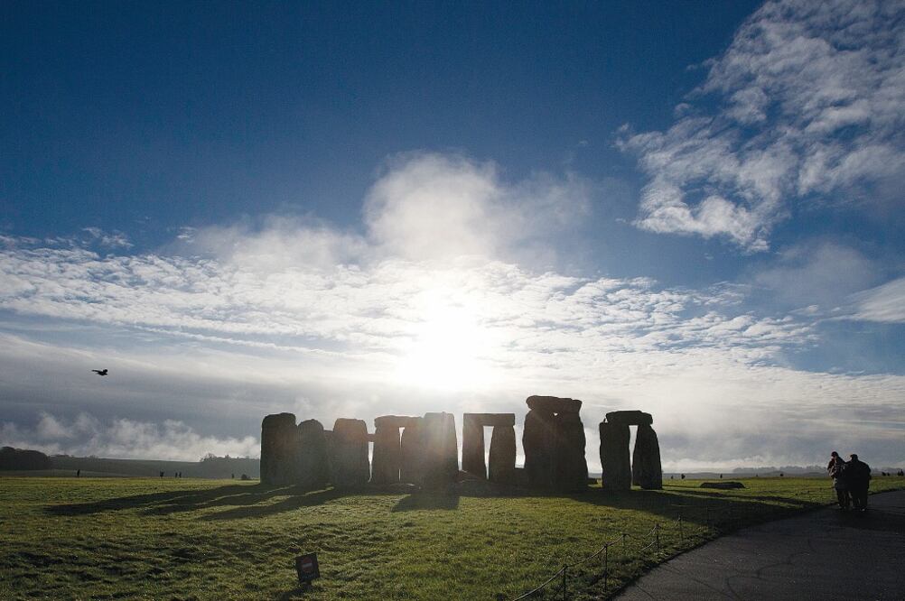 Los monolitos encontrados están a tres kilómetros de Stonehenge (imagen)(AP)