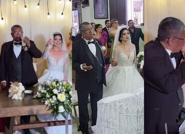 Pareja se viraliza en TikTok por boda; se llevan 30 años de diferencia