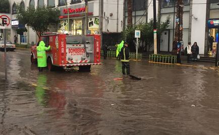 Lluvia de ayer afectó a Toluca, Atenco y Chalco en Edomex